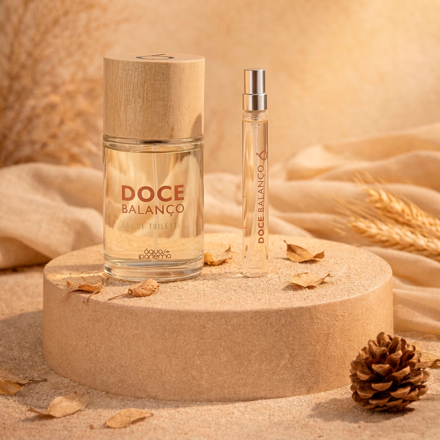 Eau de Toilette Doce Balanço 100ml + Caneta Eau de Toilette Doce Balanço 10ml