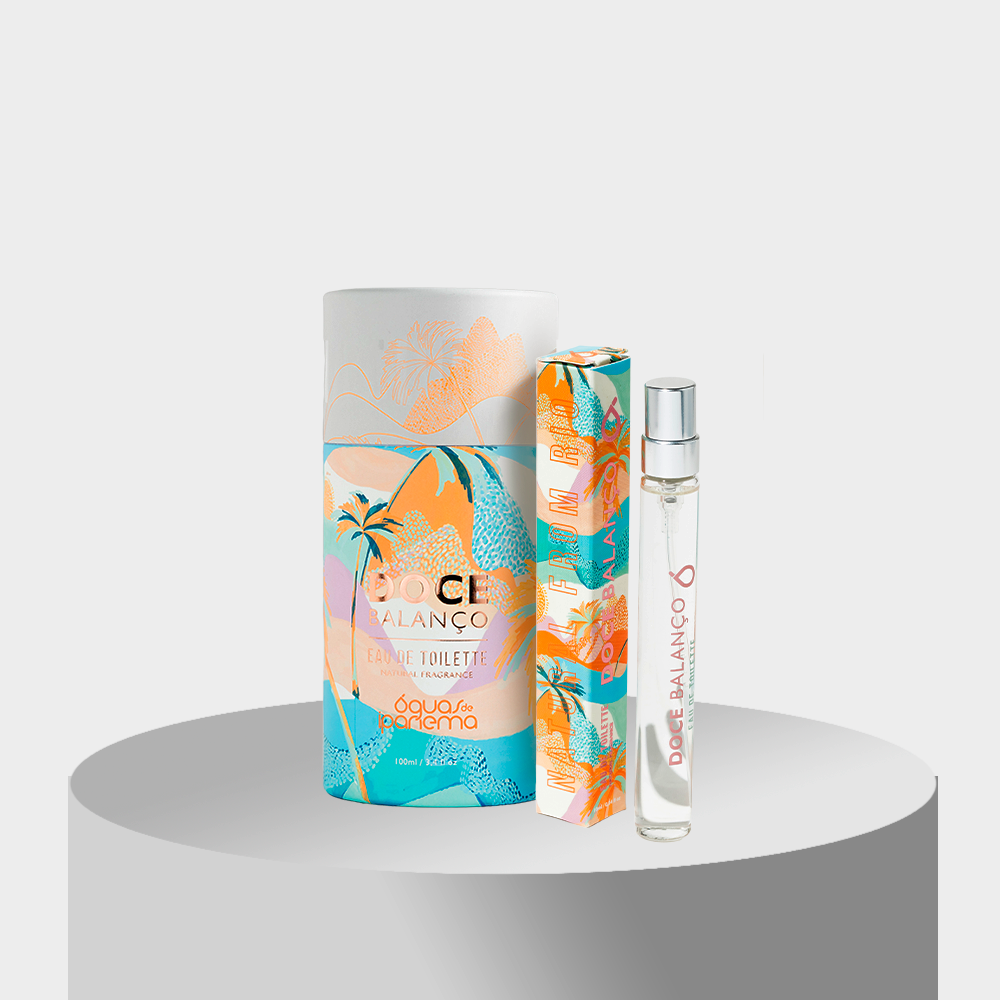 Eau de Toilette Doce Balanço 100ml + Caneta Eau de Toilette Doce Balanço 10ml