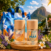 Essências do Rio: Eau de Toilette Doce Balanço 100ml e Caminho do Mar 100ml + Ganhe 1 Bolsa Águas de Ipanema (Caminho do Mar)