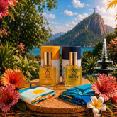 Ritual Sol & Lua: Óleo dia Energizante + Óleo Noite Calmante, ganhe uma canga