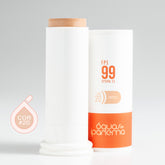 Kit Óleo Hidratante Corporal Energizante Dia 60ml + Tônico Facial Bruma Refrescante 250ml + Base Stick Facial FPS99 15g + 1 Bolsa de Praia Grande de Juta Natural + Necessaire Sustentável estampa Águas de Ipanema em Algodão Cru