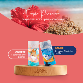 Colônia Doce Balanço 100ml + Colônia Caminho do Mar 100ml