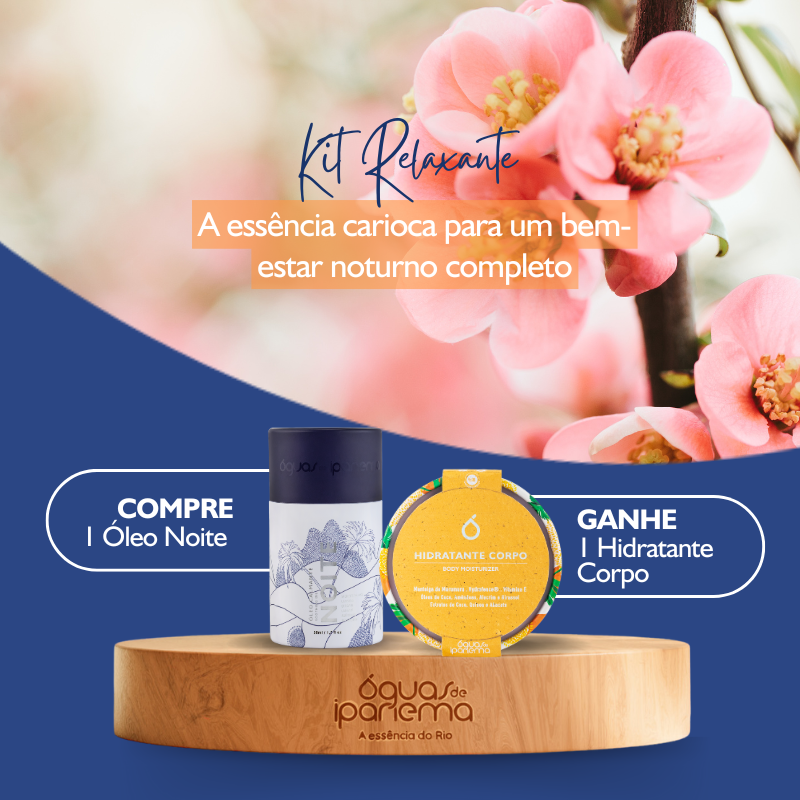 Óleo Noite Corporal (Calmante) 50ml + Hidratante Corpo 100g