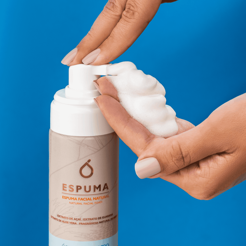 2 Espumas faciales naturales 150ml