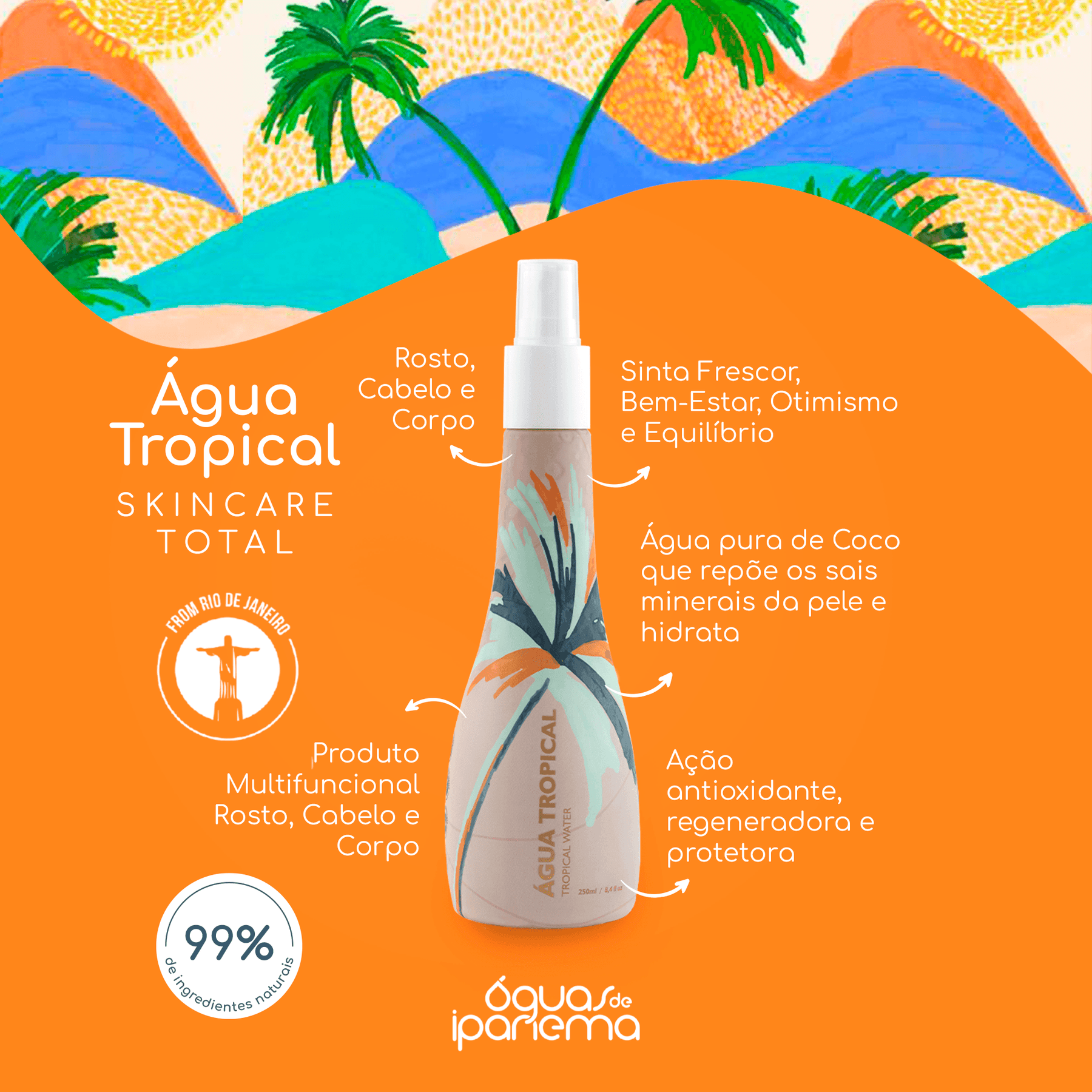 Agua Tropical 250ml