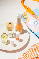 Doce Balanço do Sol: Eau de Toilette Doce Balanço + Tônico + Óleo Dia + Base Stick Multifuncional + Stick Make 3 em 1 e Ganhe 1 Bolsa Águas de Ipanema (Doce Balanço) + 1 Lenço Estampado (Doce Balanço)