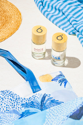 Duo Fragrâncias: Eau de Toilette Doce Balanço 100ml e Caminho do Mar 100ml + Ganhe 1 Bolsa Águas de Ipanema (Caminho do Mar)