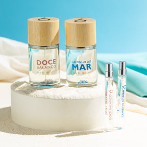 Dúo de fragancias: Sweet Balance Eau de Toilette 100ml y Sea Path 100ml + Recibe 2 Eau de Toilette Pens (1 Sweet Balance + 1 Sea Path)