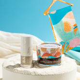 Brisa do Rosto: Esfoliante Facial + Balm 10 em 1 Olhos, Boca e Rosto e Ganhe 1 Lenço Estampado Águas (Doce Balanço)