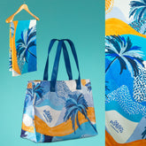 Mar & Estilo: Bolsa + Canga + Lenço Águas de Ipanema - Edição Caminho do Mar