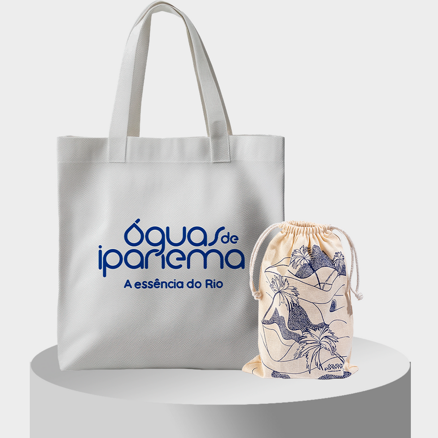 Ecobag Águas + Necessaire Águas