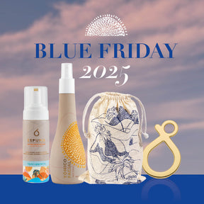 Kit Sunset Águas: Espuma + Tônico + Pingente Folheado a Ouro + Necessaire + Frete Grátis